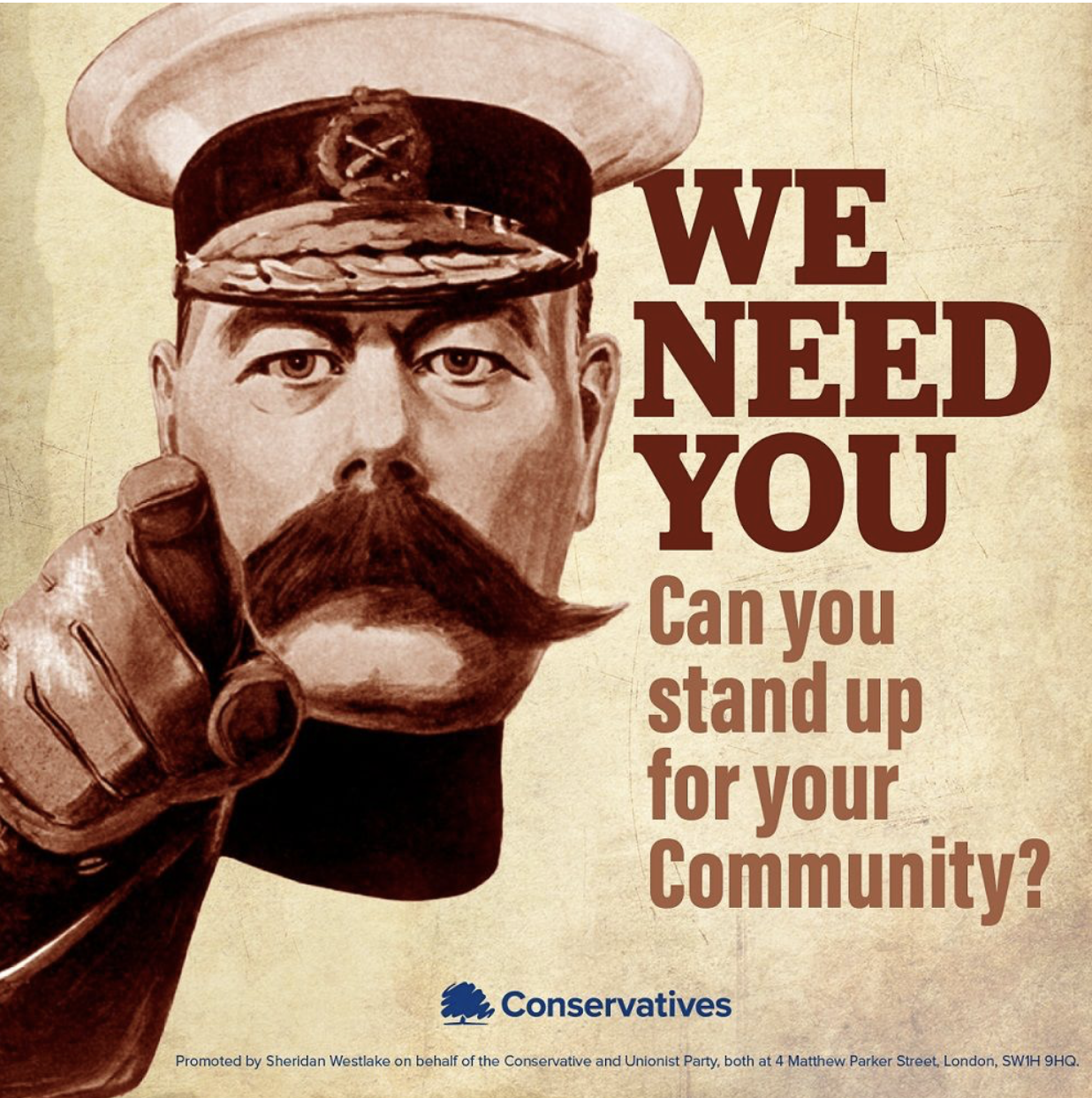 We Need You. Can you stand up for your Community