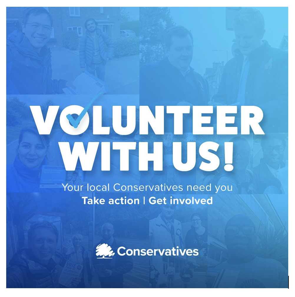 Volunter with the Conservatives