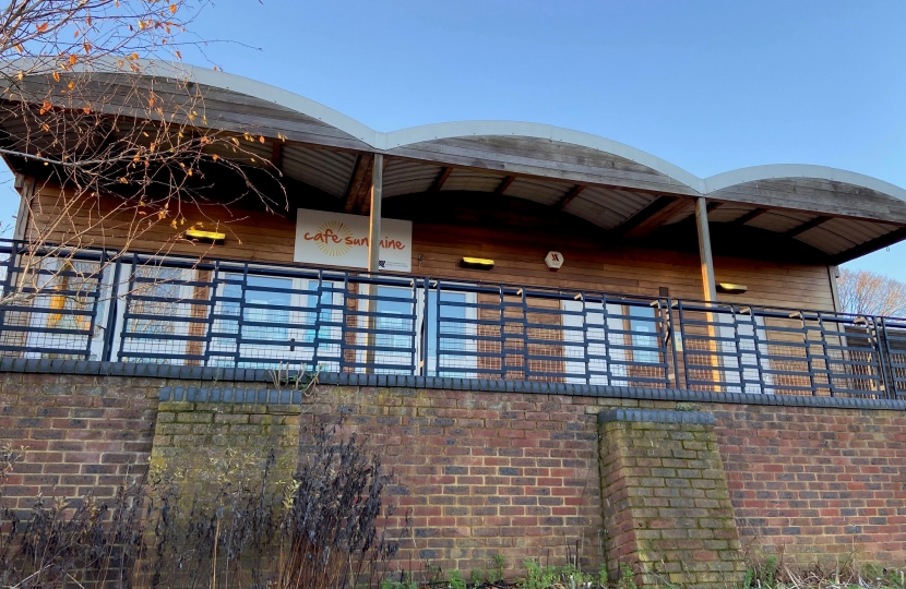 Cafe Sunshine on Twickenham Riverside - under threat?