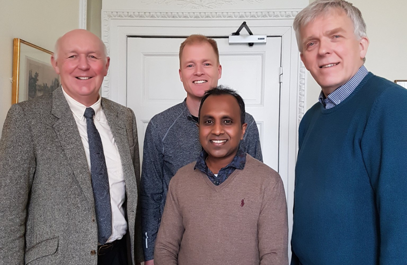Conservatives Candidated meet council leader at York House
