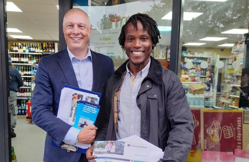 Jonathan Hulley and Ron Mushiso in Hampton
