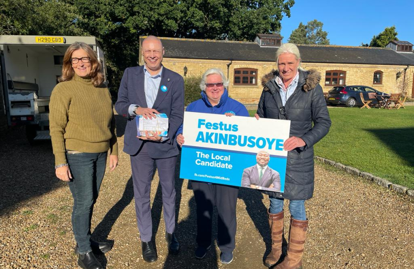 Team Twickenham Campaigning in Mid-Bedfordshire