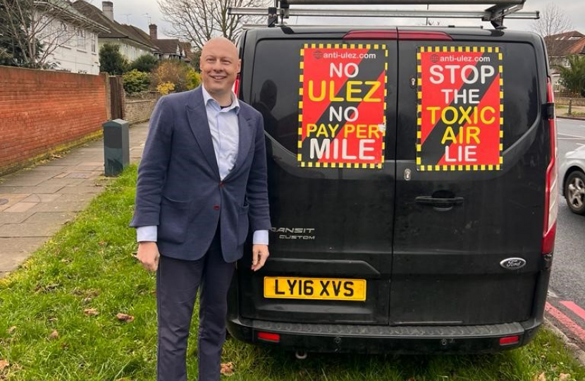 Jonathan at the Twickenham anti-ULEZ