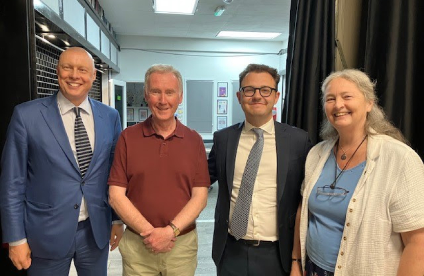 Jack Rankin MP at the Twiceknham Conservatives AGM