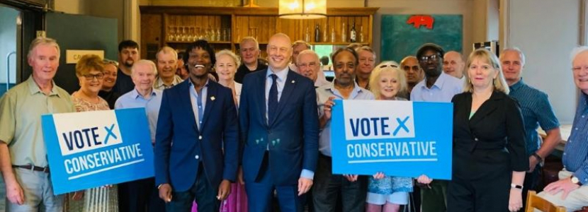 Twickenham Conservative Association members at our first Meet Jonathan event