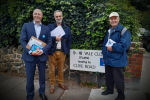 Jonathn Hulley out campaigning in South Ward