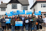 heresa Villiers MP and Steve Tuckwell MP Visit Twickenham Campaign