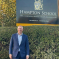 Jonathan outside Hampton Boys School - one of the independent schools in our borough