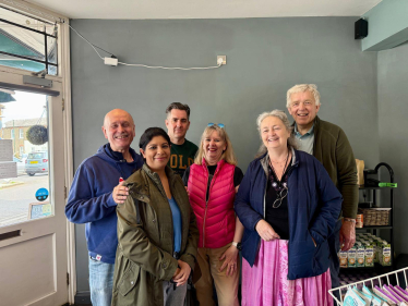 Conservative Party Campaigners in Hampton