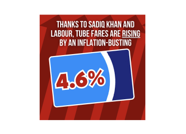 Conservatives opposing Labours TFL fare increases